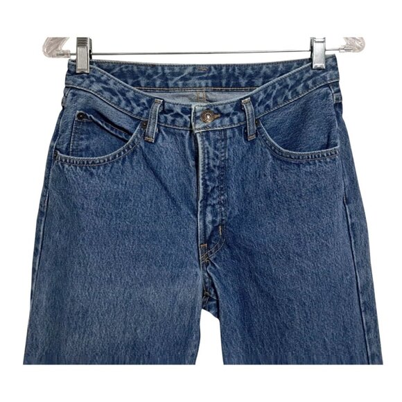 Vintage Edwin Denim Jeans Boot Cut Blue Wash Mens 30 x 30 Waist 28 - Picture 4 of 9